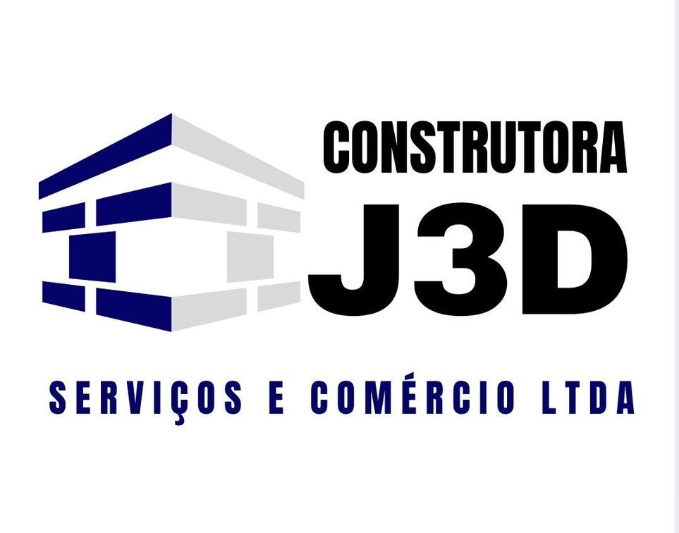 Logotipo Construtora J3D